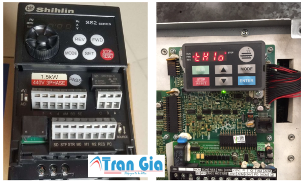 Công ty sửa biến tần Shihlin báo lỗi OC0, OC1 nhanh chóng khu vực miền nam