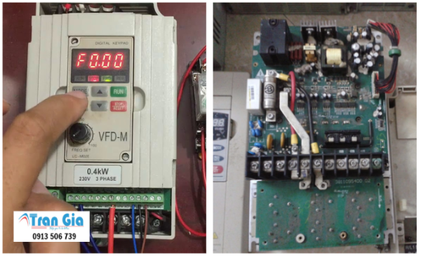 Công ty sửa biến tần Delta VFD-M uy tín hỗ trợ bảo hành lên đến 6 tháng