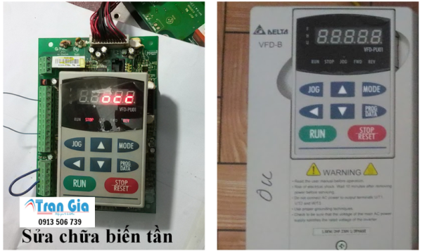 Công ty sửa biến tần Delta VFD-B sửa gấp lấy ngay trong ngày khu vực miền nam