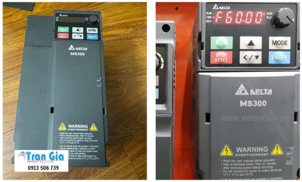Sửa biến tần Delta dòng MS300 báo lỗi, chuyên sửa biến tần Delta uy tín