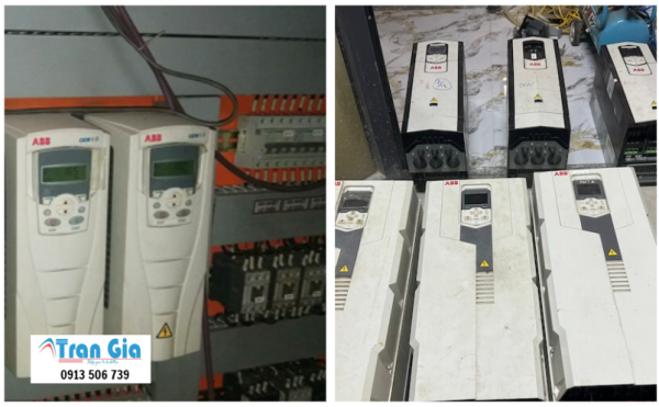 Sửa biến tần ABB ACS550 báo lỗi cam kết linh kiện chính hãng