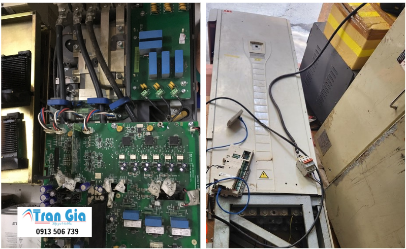 Sửa biến tần ABB ACS550 báo lỗi cam kết linh kiện chính hãng Sửa biến tần ABB ACS550 báo lỗi cam kết linh kiện chính hãng