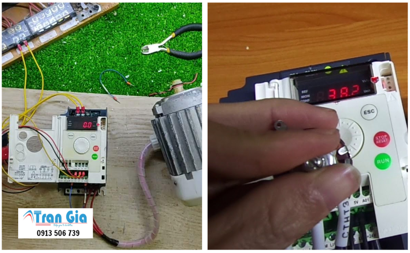 Sửa biến tần Schneider ATV12 báo lỗi, chuyên sửa biến tần Schneider