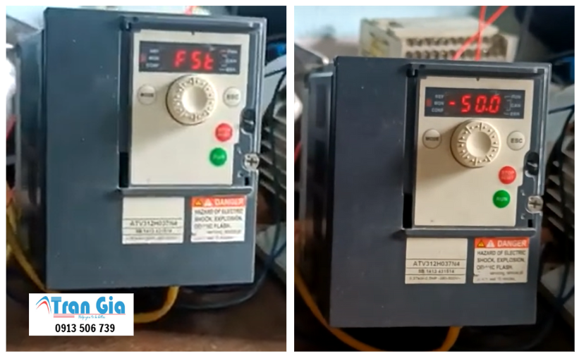 Sửa biến tần Schneider ATV312 giá tốt, linh kiện chính hãng