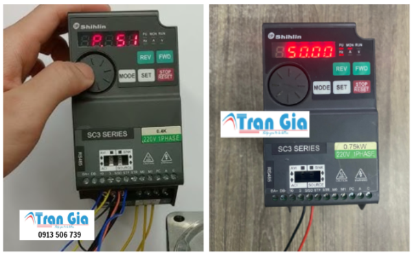 Sửa biến tần Shihlin SC3 sửa lấy liền trong ngày khu vực miền nam