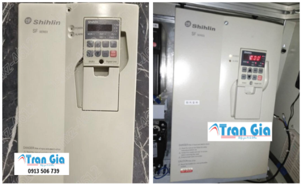 Sửa biến tần Shihlin SF-G báo lỗi giá rẻ, chuyên sửa biến tần Shihlin