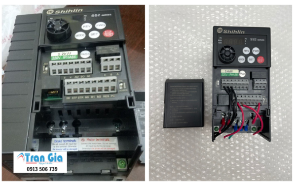 Sửa biến tần Shihlin SS2 báo lỗi linh kiện nhập khẩu chính hãng 100%