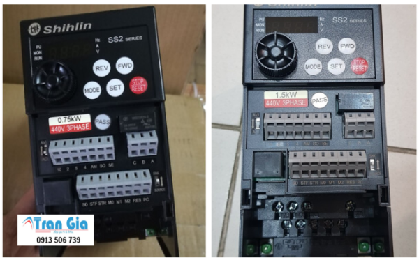 Sửa biến tần Shihlin SS2 báo lỗi linh kiện nhập khẩu chính hãng 100%
