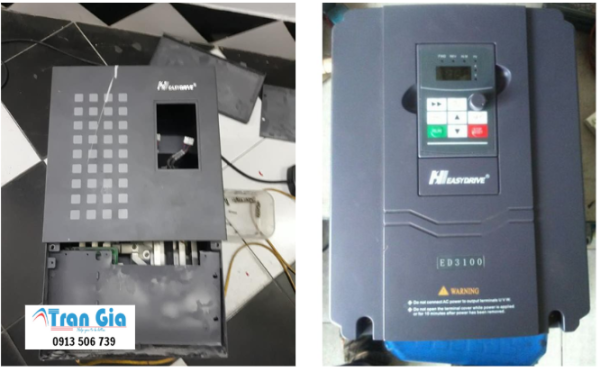 Sửa biến tần Easydrive CV3100 hư hỏng và hướng dẫn cách sửa chữa lỗi chi tiết