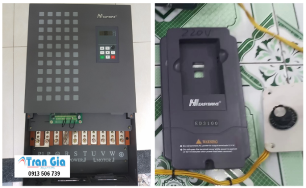 Dịch vụ sửa biến tần Easydrive báo lỗi, chuyên sửa biến tần uy tín