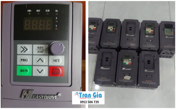 Sửa biến tần Easydrive CV3100 hư hỏng và hướng dẫn cách sửa chữa lỗi chi tiết