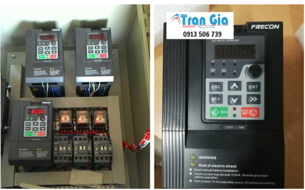 Sửa biến tần Frecon FR500A công suất từ 11kw đến 160kw và hướng dẫn cách khắc phục lỗi chi tiết