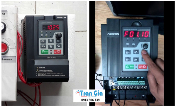 Sửa biến tần Frecon FR500A công suất từ 11kw đến 160kw và hướng dẫn cách khắc phục lỗi chi tiết