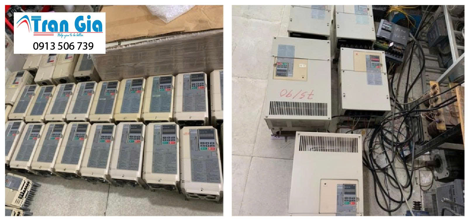 Sửa biến tần Yaskawa báo lỗi xử lí lỗi nhanh chóng giá rẻ