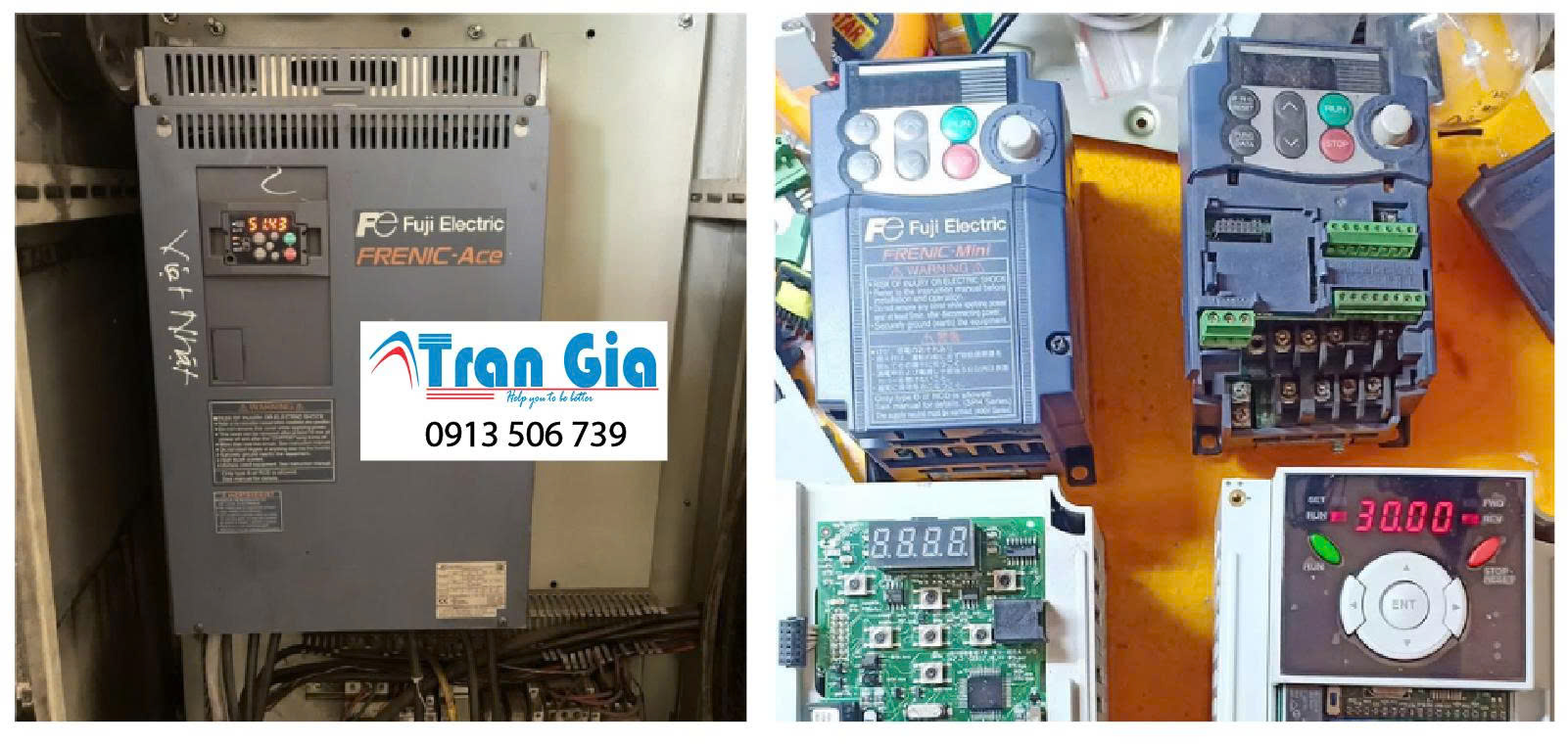 Dịch vụ sửa biến tần Fuji giá rẻ
