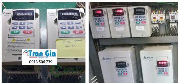 Sửa chữa biến tần Delta VFD-L MS300, DÒNG B, DÒNG M, DÒNG CH2000 bảo hành từ 3 - 6 tháng