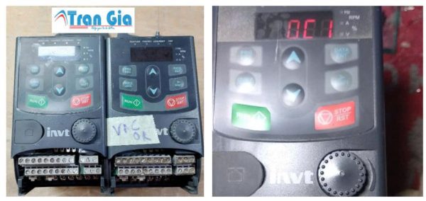Công ty sửa biến tần INVT báo lỗi OL, SP, chuyên sửa biến tần báo lỗi các hãng