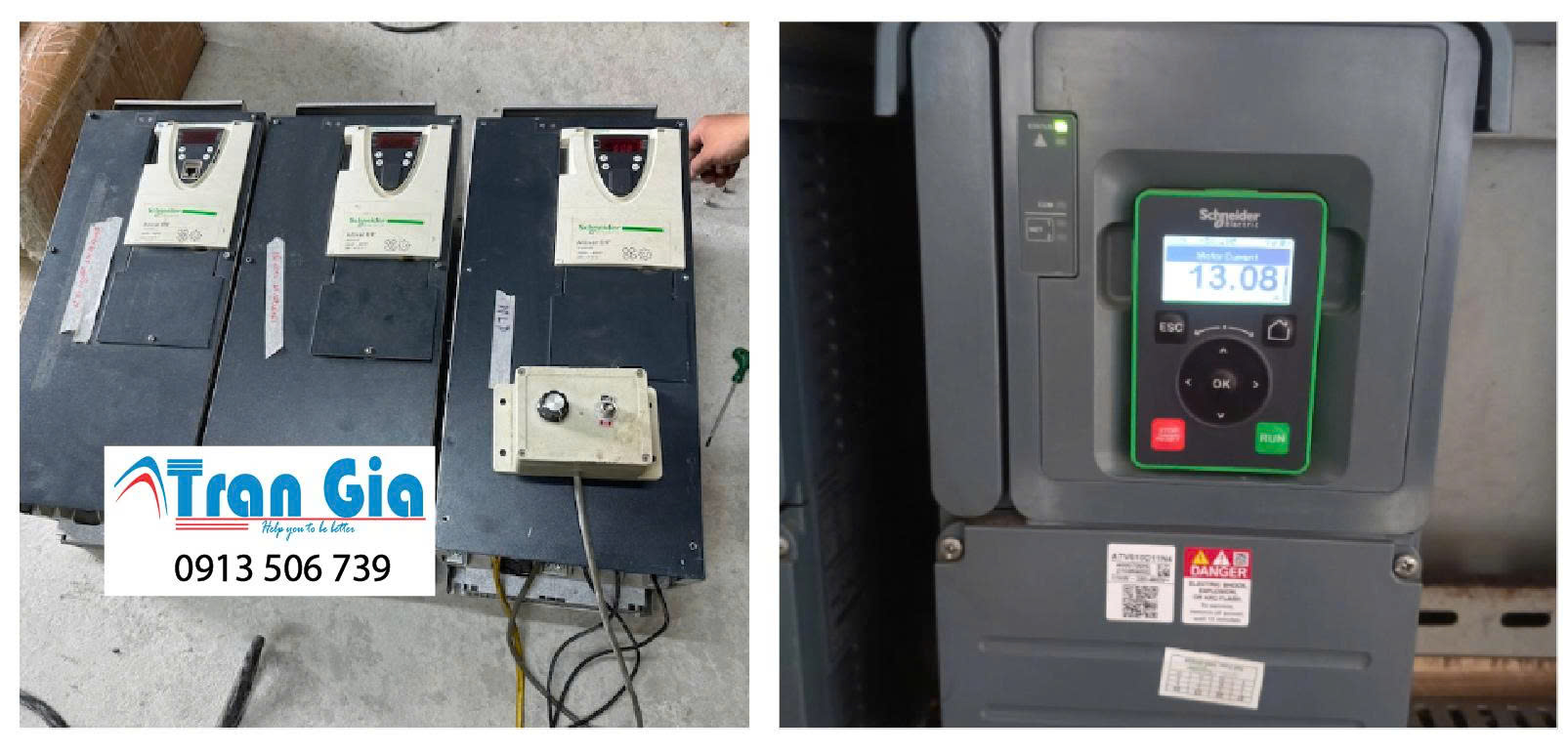 Sửa biến tần Schneider xử lí lỗi nhanh chóng với giá cả phải chăng