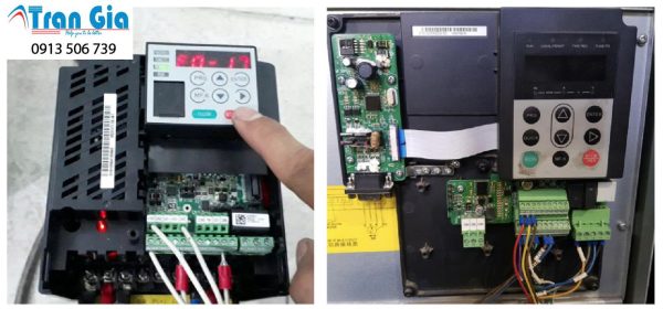 Thay thế linh kiện, sửa chữa biến tần Inovance linh kiện chính hãng