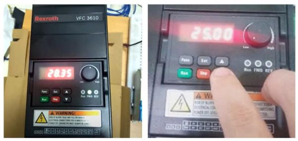 Bảng mã lỗi biến tần Bosch Rexroth chi tiết