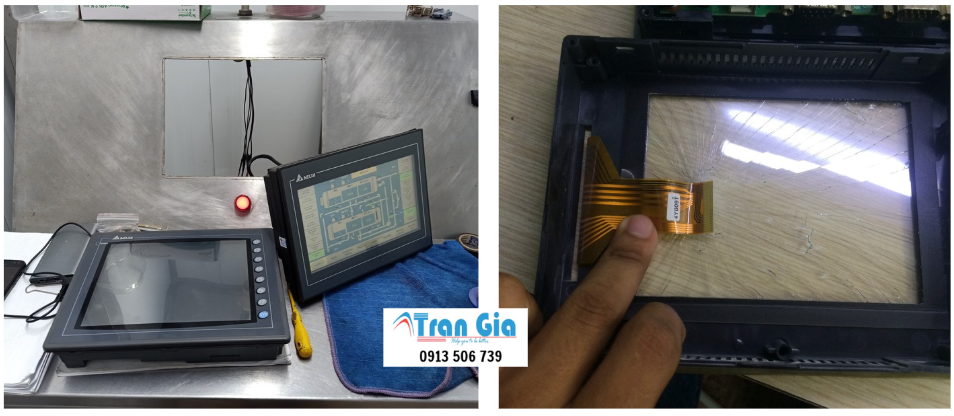 Trung tâm sửa màn hình Mitsubishi GT2512-STBA nhận bảo hành và sửa chữa màn hình HMI 