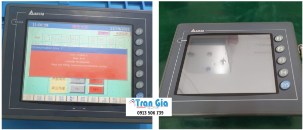 Dịch vụ khắc phục sự cố phần mềm và phần cứng màn hình cảm ứng HMI Delta lấy ngay trong ngày
