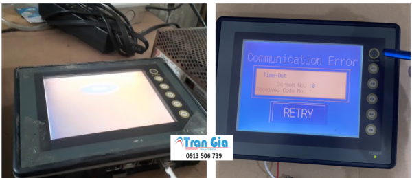 Trung tâm sửa màn hình Hakko V708CD báo lỗi với kinh nghiệm lâu năm