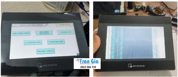 Trung tâm sửa màn hình HMI Weintek lấy liền trong vòng 24h bảo hành 3-6 tháng