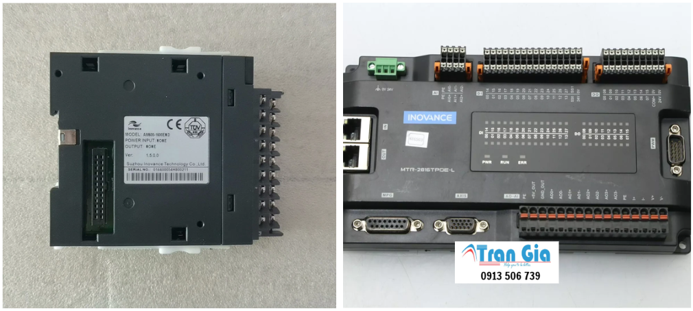 Hình ảnh PLC đang được sửa tại Trần Gia Automation