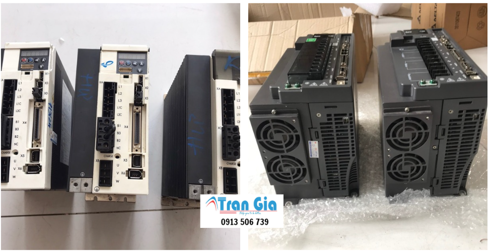 Hình ảnh một số AC Servo đang được sửa tại Trần Gia Automation