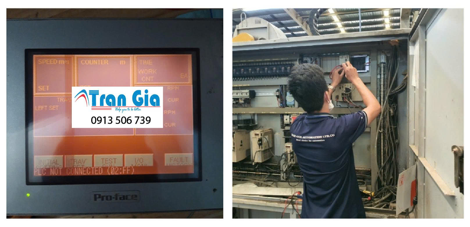 Trung tâm chuyên sửa màn hình DOP-B10S511 nhanh chóng xử lí lỗi nhanh chóng toàn quốc