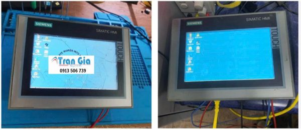 Thay LCD cho màn hình HMI Siemens 12 inch 6AV2123-2MB03-0AX0 (KTP1200) bể màn hình bảo hành 3 tháng