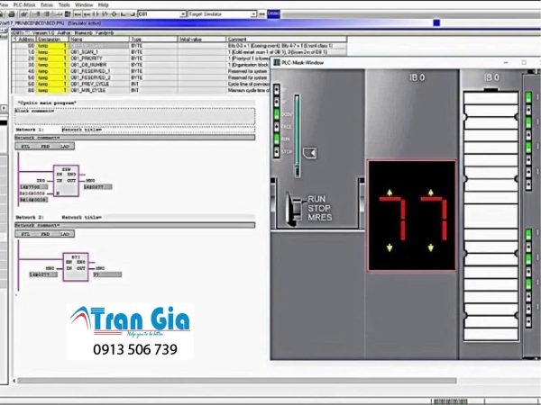 Nhận lập trình PLC - HMI SCADA bảo hành từ 3 - 6 tháng