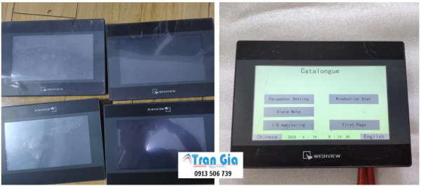 Chuyên khắc phục lỗi màn hình HMI Weintek MT8102iP1 - thay cảm ứng & thay LCD màn hình HMI Weintek MT8102iP1 - 1995 giá tốt