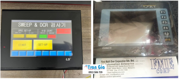 Hướng dẫn thay thế tấm kính cảm ứng cho màn hình HMI Conch 630,nơi thay tấm cảm ứng