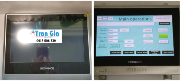 Sửa HMI Inovance IT7070E, Sửa màn hình cảm ứng Inovance IT7070E báo lỗi Sửa HMI Inovance IT7070E, Sửa màn hình cảm ứng Inovance IT7070E báo lỗi