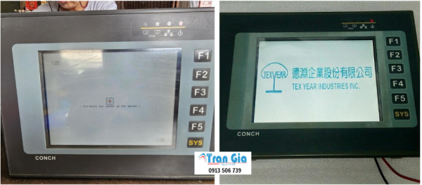 Hướng dẫn thay thế tấm kính cảm ứng cho màn hình HMI Conch 630,nơi thay tấm cảm ứng
