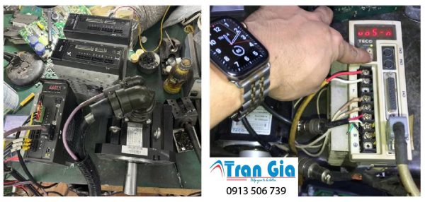 TRAN GIA AUTOMATION chuyên sửa AC Servo Teco báo lỗi nhanh chóng uy tín toàn quốc với giá tốt