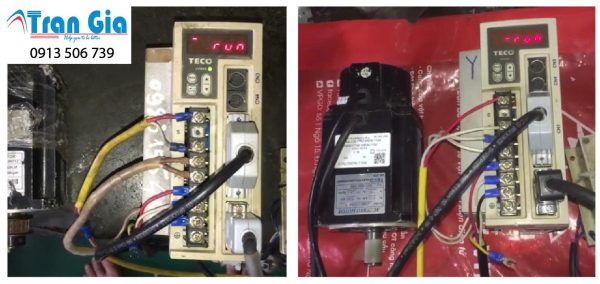 TRAN GIA AUTOMATION chuyên sửa AC Servo Teco báo lỗi nhanh chóng uy tín toàn quốc với giá tốt