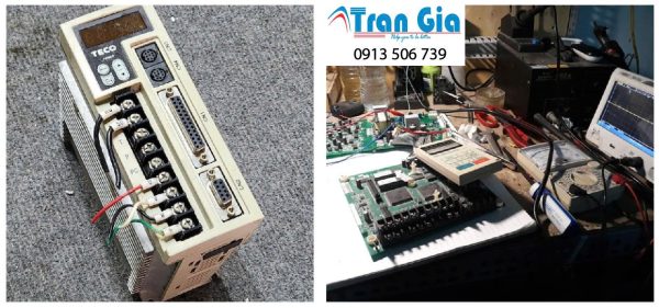 TRAN GIA AUTOMATION chuyên sửa AC Servo Teco báo lỗi nhanh chóng uy tín toàn quốc với giá tốt