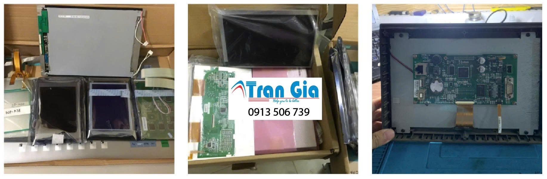 Thay LCD cho màn hình HMI bị mờ phần hiển thị xử lí lỗi nhanh chóng uy tín toàn quốc