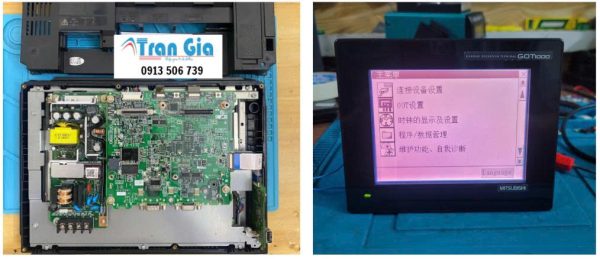 Chuyên sửa màn hình HMI Mitsubishi bị hỏng LCD và các xử lý khắc phục uy tín toàn quốc