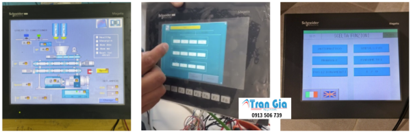 Sửa Màn hình cảm ứng HMI Samkoon Model: SA-7AK Serial: 0230 Lỗi cảm ứng giá rẻ