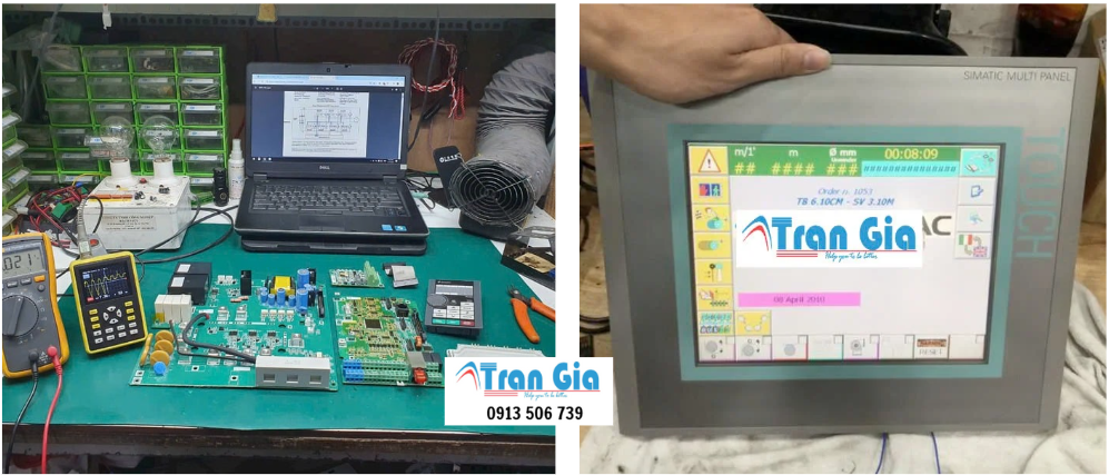 Thay Cảm ứng Màn Hình HMI, Sửa Màn Hình HMI Bị Liệt Cảm ứng, Bấm Không được lấy ngay Thay Cảm ứng Màn Hình HMI, Sửa Màn Hình HMI Bị Liệt Cảm ứng, Bấm Không được lấy ngay