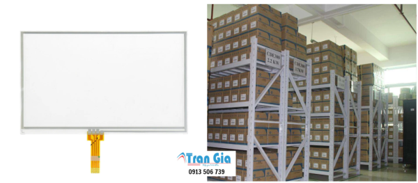 Tấm cảm ứng 4.3 inch/ kích thước 105x65mm/ cáp ra giữa cạnh dài giá tốt Tấm cảm ứng 4.3 inch/ kích thước 105x65mm/ cáp ra giữa cạnh dài giá tốt