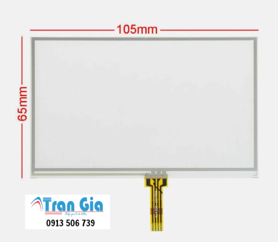 Tấm cảm ứng công nghiệp 4.3 inch kích thước 105x65mm giá rẻ Tấm cảm ứng công nghiệp 4.3 inch kích thước 105x65mm giá rẻ