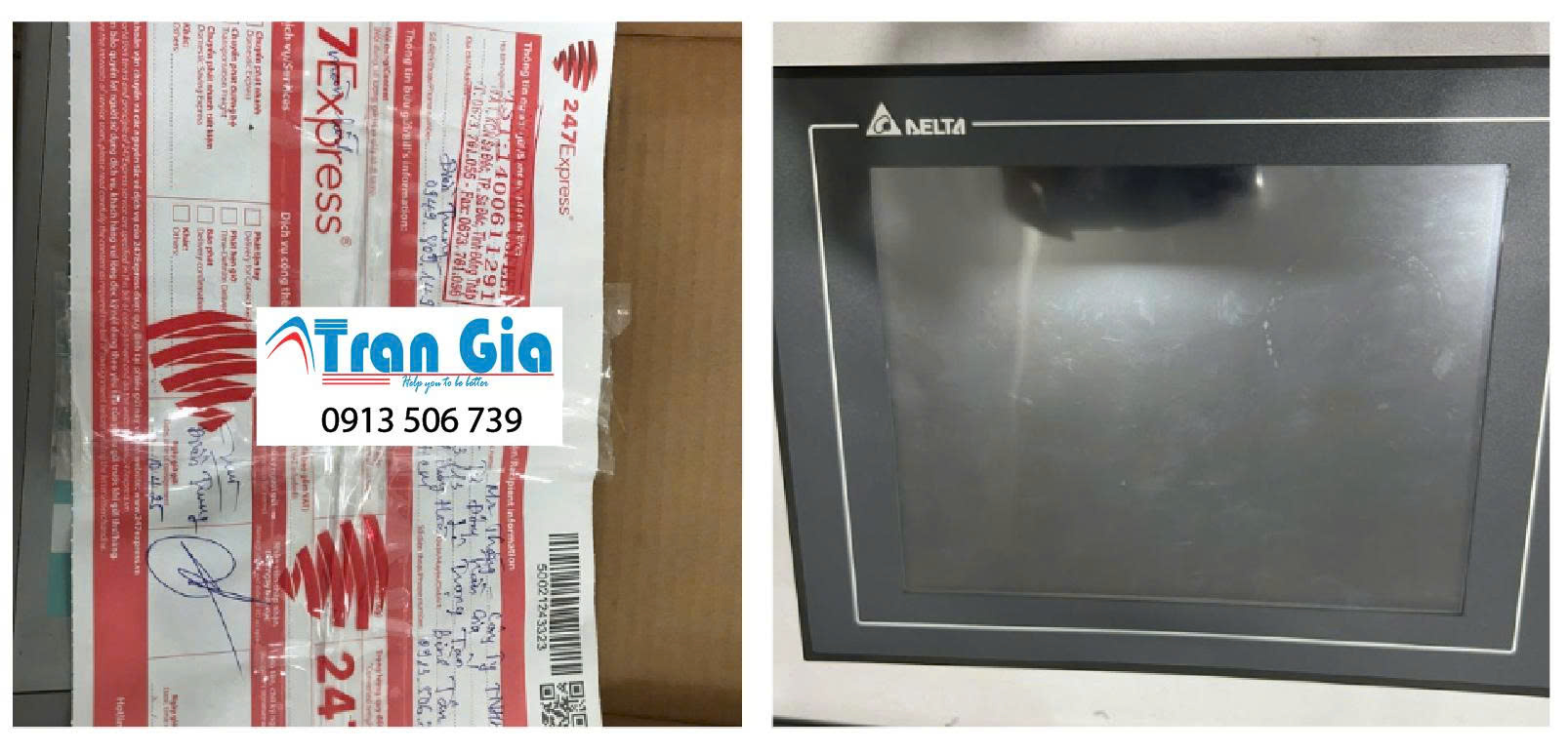 Thay thế tấm kính cảm ứng cho màn hình HMI Mitsubishi giá cả phải chăng