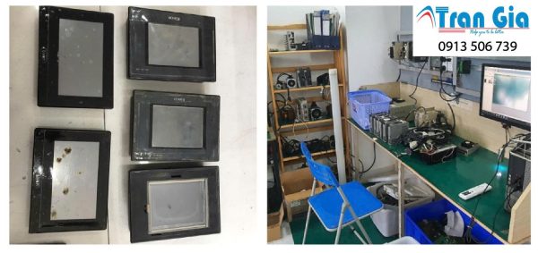 Thay thế tấm kính cảm ứng cho màn hình HMI Shihlin giá rẻ