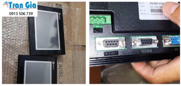 Thay thế tấm kính cảm ứng cho màn hình HMI Shihlin giá rẻ