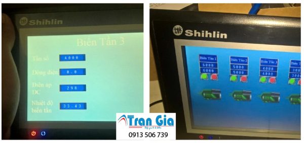 Thay thế tấm kính cảm ứng cho màn hình HMI Shihlin giá rẻ